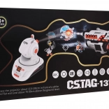 laser set for kids with projector – 2 blasters and interactive game