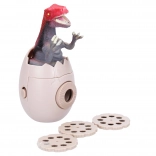 Dinosaur-Themed Projector 10 cm Gray