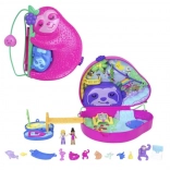 Polly Pocket Coffret Paresseuse en Famille