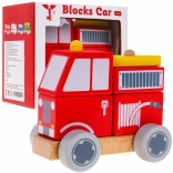 Wooden Fire Truck – Puzzle for Kids