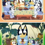 Bluey puzzel 2x24 stukjes