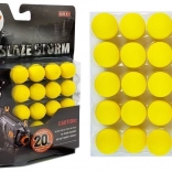 Foam bullets for kids rifle 2 cm, 20 pcs