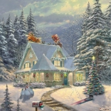 Puzzel Kerstavond 1000 stukjes SCHMIDT