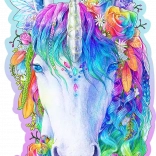 Houten puzzel stijlvolle eenhoorn 150 stukjes WOODEN CITY