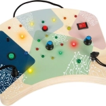 motorisch bord met lampjes en schakelaars SMALL FOOT