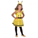 Kinderkostuum Pikachu jurk