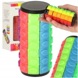 Logische puzzel – roterende cilinder, 7 rijen