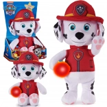 pluche Paw Patrol Marshall met zaklamp en nachtlampje 32 cm