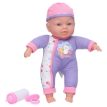 Baby Doll with Sounds 31 cm with Soft Body and Accessories