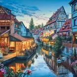 Cherry Pazzi Puzzle Begegnung im Café 2000 Teile