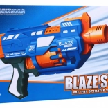 elektrische pistoolblaster Blaze Storm met 20 foam pijltjes, bereik tot 10 m