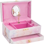 GOKI boîte à bijoux musicale Souhaits – mélodie du Lac des cygnes