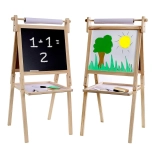 Tableau magnétique double face pour enfants avec accessoires