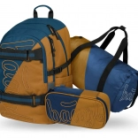 Set BAAGL Skate Duo: sac à dos, trousse et sac de sport