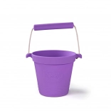 Seau de plage en silicone BIGJIGS TOYS – violet