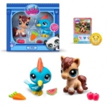 Littlest Pet Shop – set van 2 figuren met accessoires, serie 1