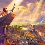 Puzzel De Leeuwenkoning 1000 stukjes SCHMIDT