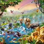 Puzzel 500 stukjes JUNGLE RIVER (CASTORLAND)