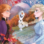 Clementoni puzzel Frozen 2: Face to Face 15 stukjes