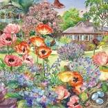 Puzzle Blühender Garten 1000 Teile SCHMIDT