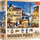Puzzle en bois TREFL Rue française 1000 pièces