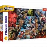 puzzle 1000 pièces - Marvel Avengers héros