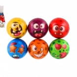 Schuimbal Monsters 7,5 cm – set gekleurde ballen in box