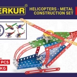 Jeu de construction Hélicoptère par MERKUR - 10 modèles