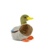 pluchen wilde eend drake 18 cm