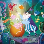 Puzzel Er was eens: toverdrank 30 stukjes