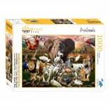 Puzzle Tiere 1000 Teile