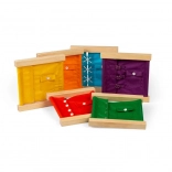 Bigjigs Toys Learn to Dress – Montessori Fastening Frames