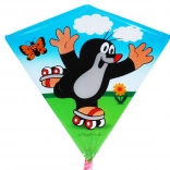 TEDDIES Flying Kite – Little Mole on Skates 68 × 73 cm