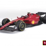 Bburago 1:18 Ferrari F1-75 Scuderia F1 with driver Carlos Sainz