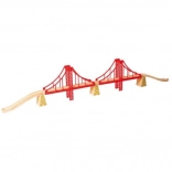 Bigjigs Rail Double Wooden Railway Bridge