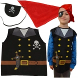 Pirate Costume for Kids 3-8 Years