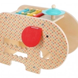 Éléphant musical en bois 5 en 1 Petit Collage