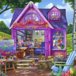 Puzzel Studio in het huisje 500 stukken