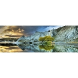 Panoramische puzzel Blauw Meer 1000 stukjes