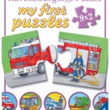Ravensburger My First Puzzle – Vehicles and Machines 9×2 pieces