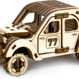 Wooden 3D Puzzle – Rally Car to Assemble