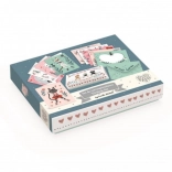 DJECO Coffret de cartes design Lucille avec enveloppes
