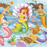 RAVENSBURGER puzzle Reines de l’océan – 35 pièces