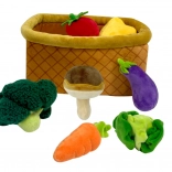 Magic Baby Groenten in mandje - knuffelspeelgoed
