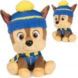 Plush dog CHASE from PAW PATROL in winter hat and scarf 18 cm