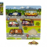 Puzzle en bois Mon premier véhicule