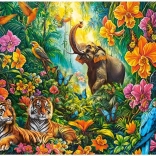Castorland puzzel Bloeiende jungle 1000 stukjes