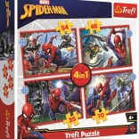 Puzzle 4in1 Heroic Spider-Man