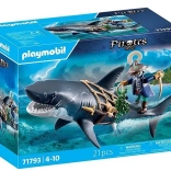 Playmobil Pirates grand requin avec pirate