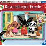 Puzzle Bing 2x12 pièces de Ravensburger